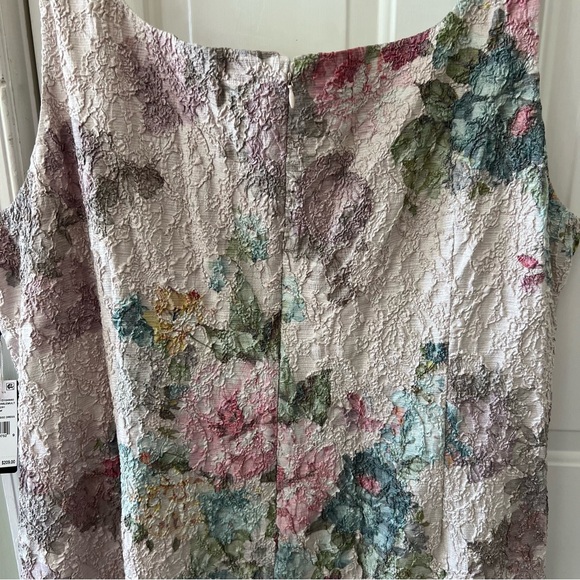 ADRIANNA PAPPEL Plus Size Floral Ruched Formal Dress Size 30W NWT - Picture 8 of 16